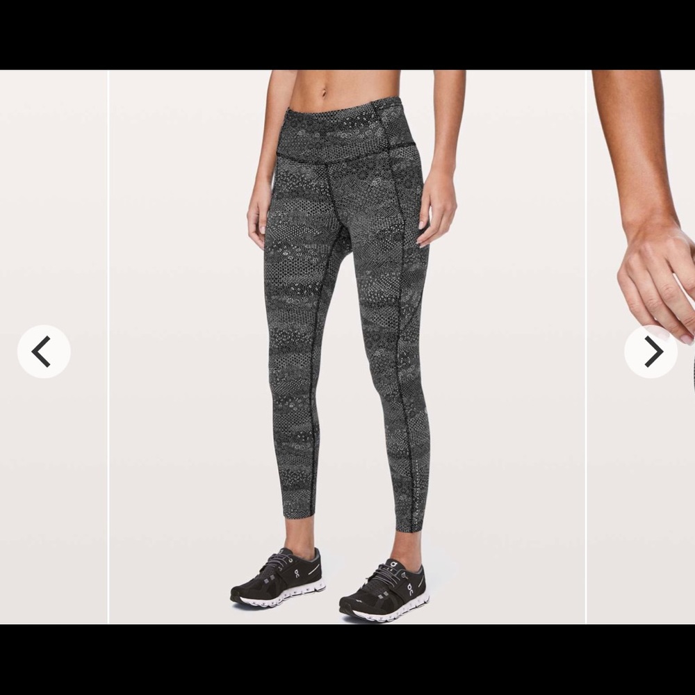 Lululemon Fast & Free 7/8 Tight II *Nulux 25"